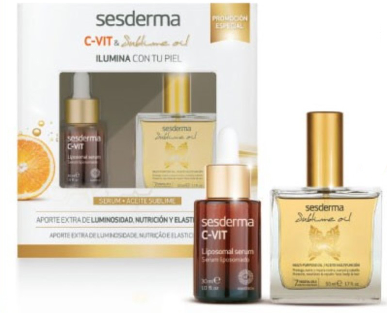 Sesderma Cofre C-Vit Liposomal Sérum 30 Ml + Aceite Sublime 50 Ml