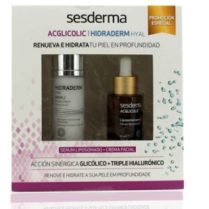 Sesderma Cofre Acglicolic Liposomal Serum 30 Ml + Hidraderm Hyal Crema Facial 50 Ml