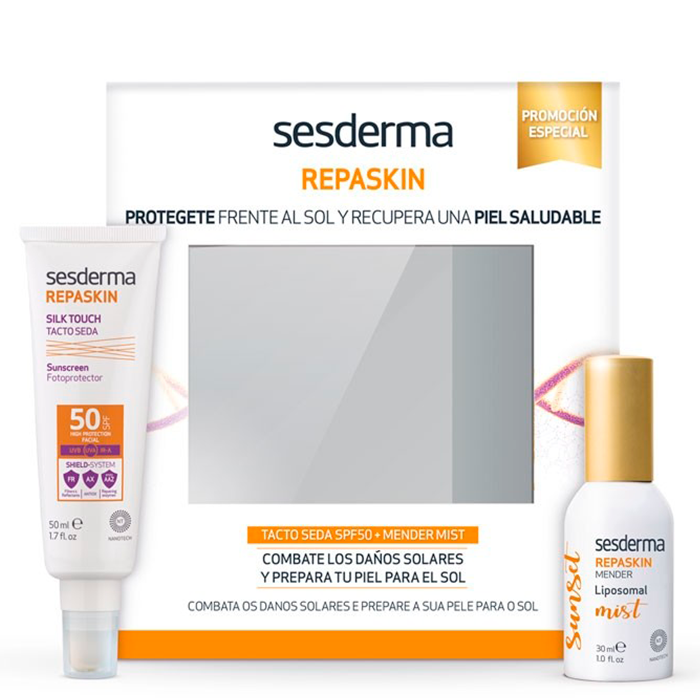 SESDERMA REPASKIN TACTO DE SEDA SPF50 + MENDER MIST