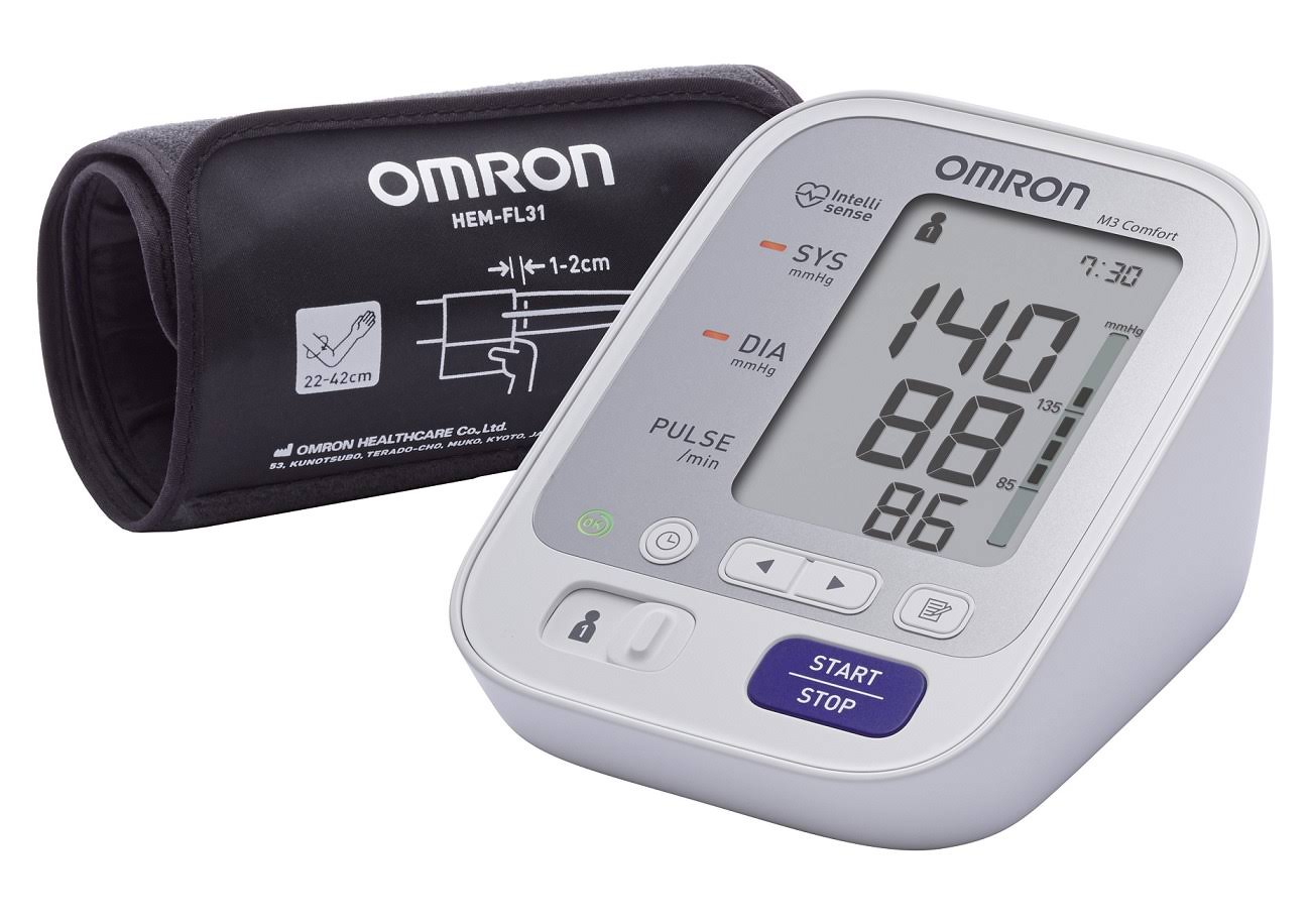 Tensiómetro Digital de Brazo Omron M3 Comfort 1 Tensiómetro Digital de Brazo Omron M3 Comfort