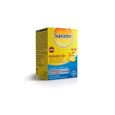 Supradyn Memoria 50+ 30 Comprimidos