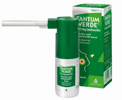 Tantum Verde 0.51 Mg 15 Ml Solución para Pulverización Bucal