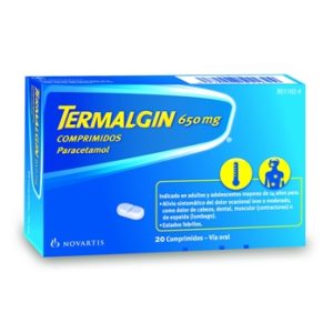 Termalgin 650 Mg 20 Comprimidos