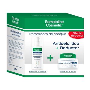 Somatoline Tratamiento de Choque Reductor Intensivo 7 Noches 450 Ml + Celulitis Resistente 150 Ml