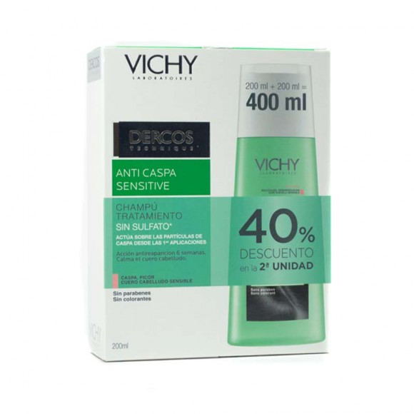 Vichy Dercos Anti Caspa Sensitive 2x200 Ml