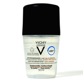 Vichy Homme Desodorante Antitranspirante - Antimanchas 48 Horas 50 Ml 1 Vichy Homme Desodorante Antitranspirante - Antimanchas 48 Horas 50 Ml