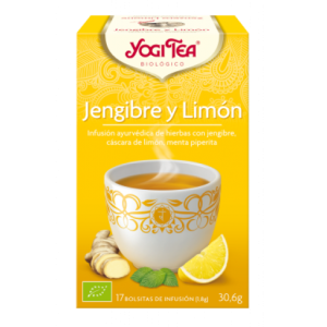 Yogi Tea Jengibre y Limón 17 Bolsitas