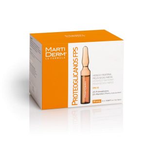 caja con ampollas de martiderm